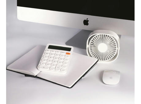 BREEZE Tischventilator mit USB- Anschluss Werbeartikel