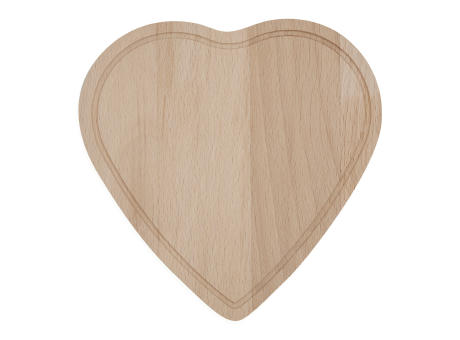 Product image WOODEN HEART - Schneidebrett Werbeartikel