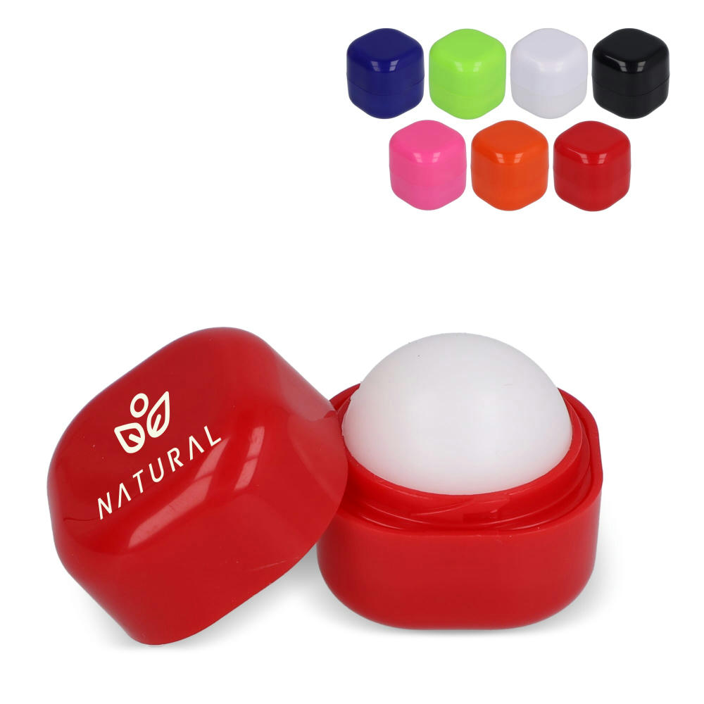 Product image Kubischer Lippenpflegestift aus recyceltem ABS Werbeartikel