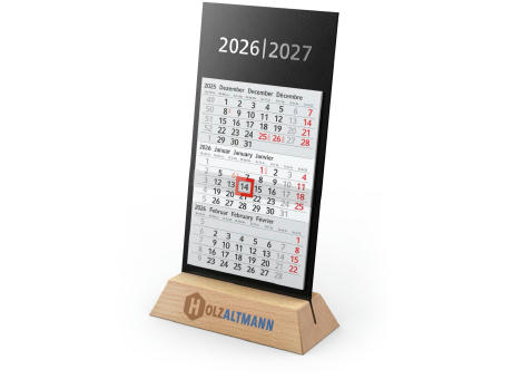 Tischkalender Desktop 3 Wood Bestseller Werbeartikel