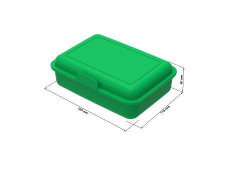 Vorratsdose "School-Box" mittel mit Trennwand Werbeartikel