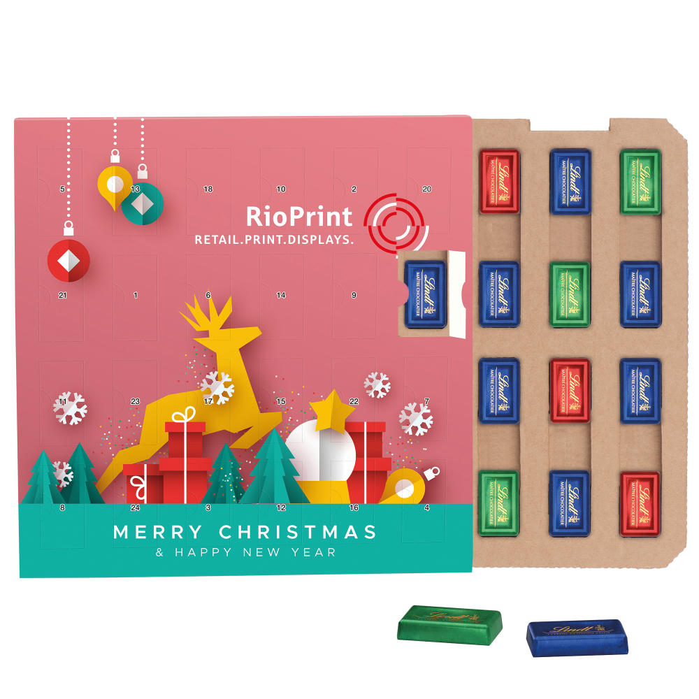 Product image Täfelchen Adventskalender ECO Werbeartikel