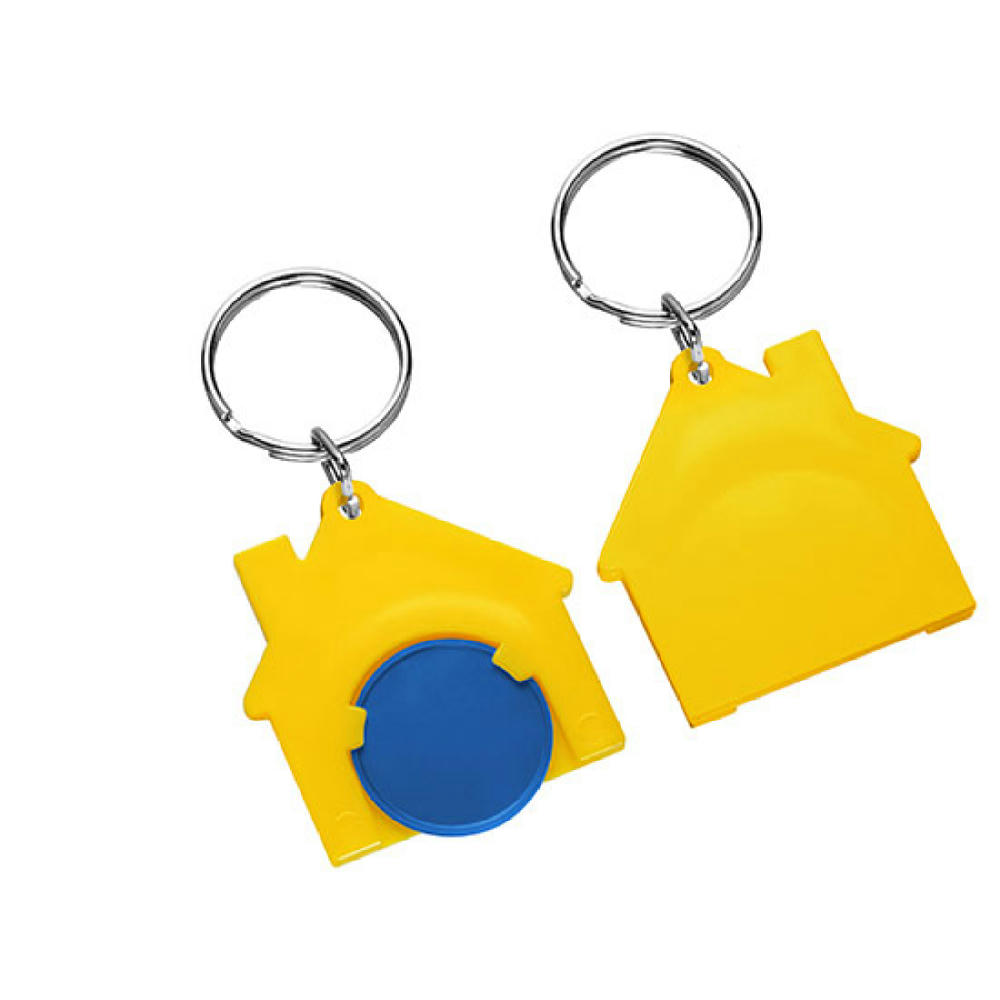 Chip blau, Chiphalter gelb