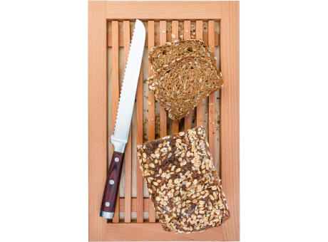 SLICE klassisches geschmiedetes Brotmesser mit feiner Zahnung Werbeartikel