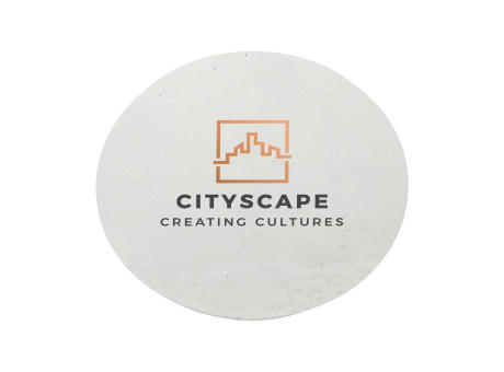 Round Coaster Seed Paper 80 gr Werbeartikel