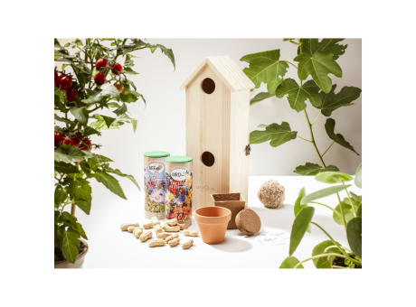 Flowermix Wood Fibers Blumensamen Werbeartikel