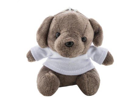 Plüschhund-Schlüsselanhänger DogFob Werbeartikel