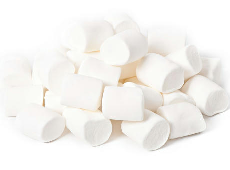 Chamallows in Werbebox,   15 g, Inhalt: Mini Marshmallow Rocky Mountain Werbeartikel