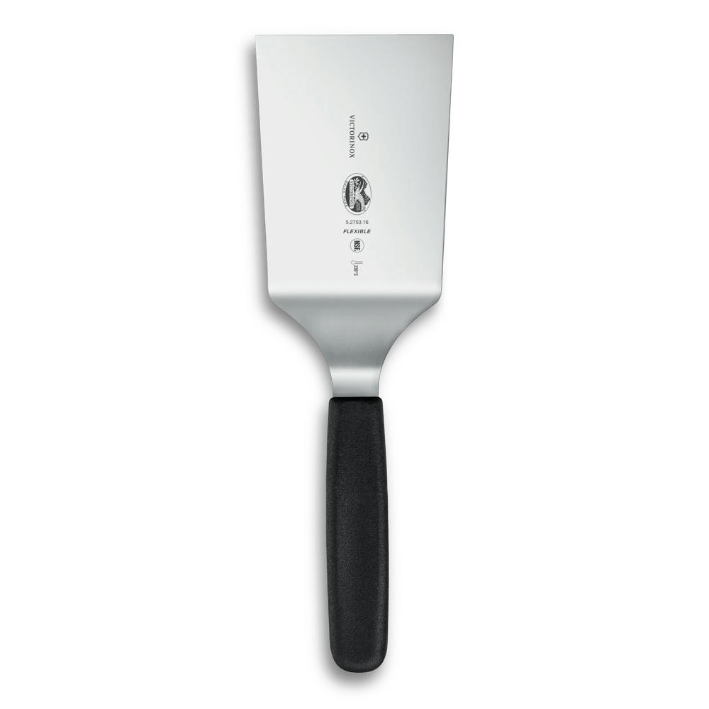 Product image Grillwender, 12 cm, quadratisches Ende, schwarz Werbeartikel