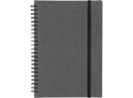 Product image Notizbuch aus recyceltem Leder A5 Egon Werbeartikel