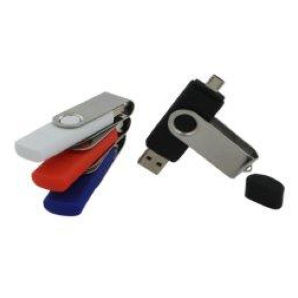 USB-Stick C05 Micro USB 2.0 Flash Disk   4 GB Blau Werbeartikel