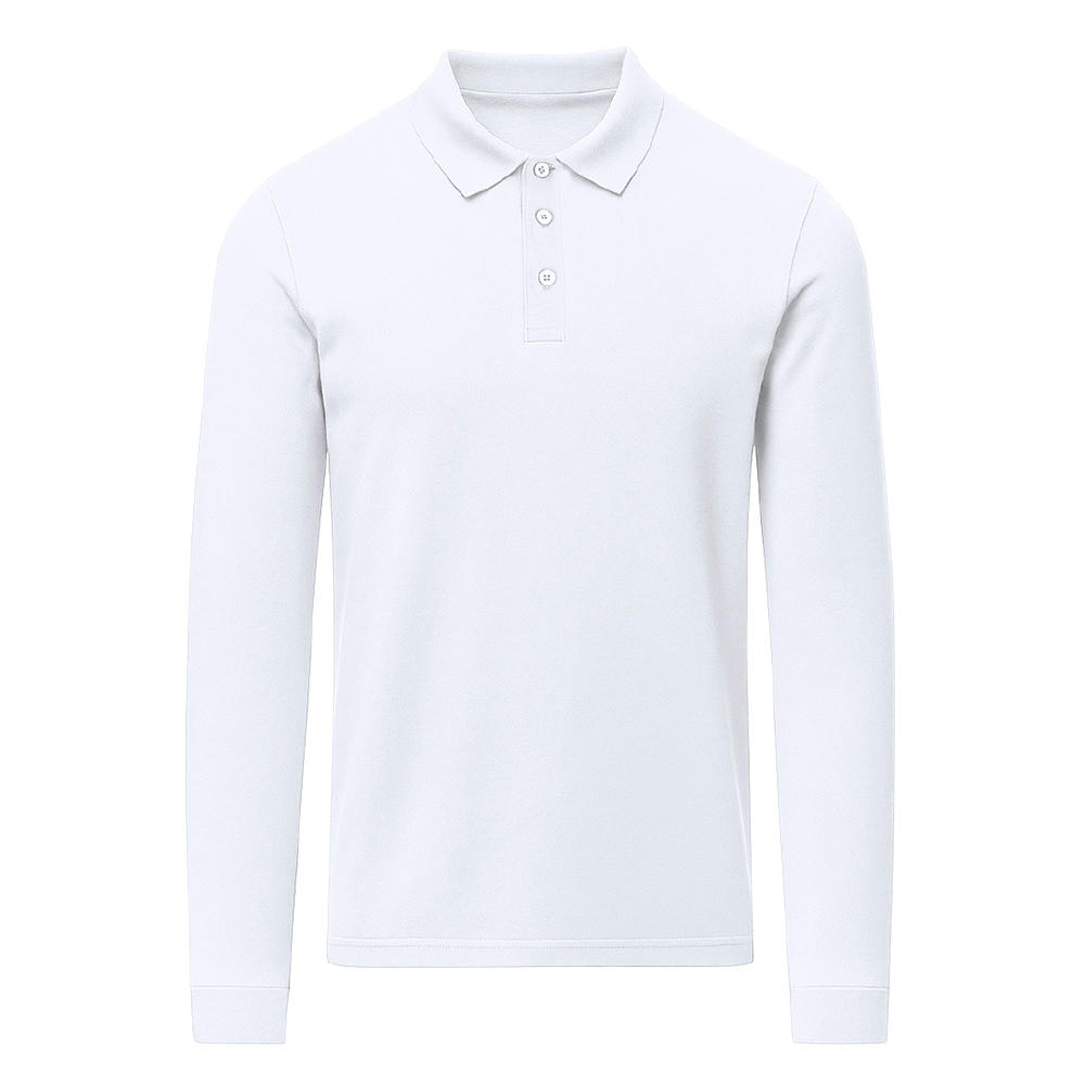 Erwachsene Weiß Polo-Shirt Charlot Werbeartikel