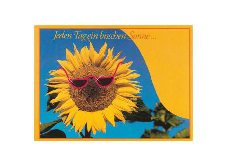Product image Samen-Briefkarte Sonne 115 x 156 mm Werbeartikel
