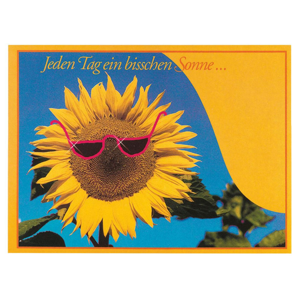 Product image Samen-Briefkarte Sonne 115 x 156 mm Werbeartikel