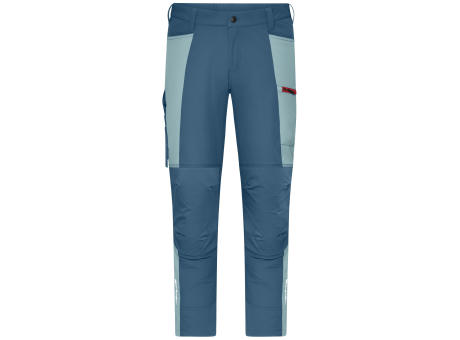 Product image Workwear Pants (All-Season) 4-Way Stretch - Moderne Arbeitshose in schmaler Schnittführung mit farblich abgesetzten Details Werbeartikel