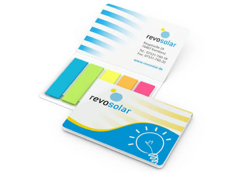 Haftmarker-Set Memo-Card Bestseller Werbeartikel