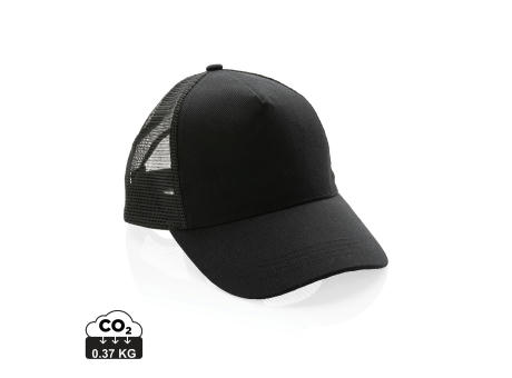 Product image Impact AWARE™ 190gr Brushed rCotton 5 Panel Trucker-Cap Werbeartikel