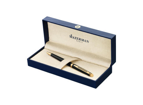 Waterman Hémisphère Kugelschreiber Schwarz-blau bedrucken