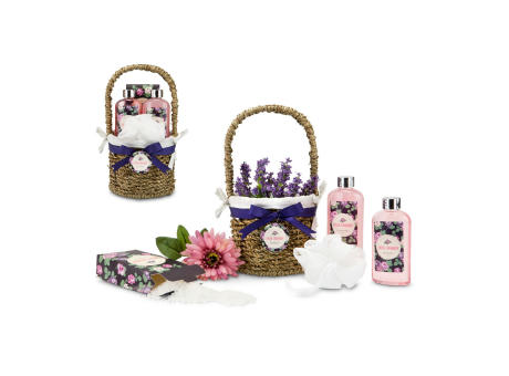 Product image Wellness-Geschenkset: Lavendelkörbchen Werbeartikel