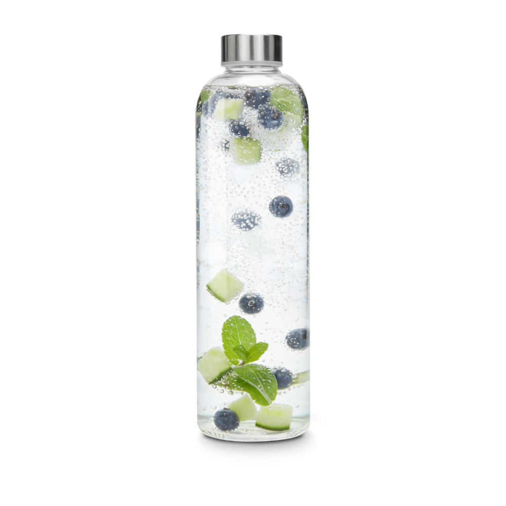 ROMINOX® Glaskaraffe // Pura 1.000 ml, auch für Kohlensäure geeignet Werbeartikel