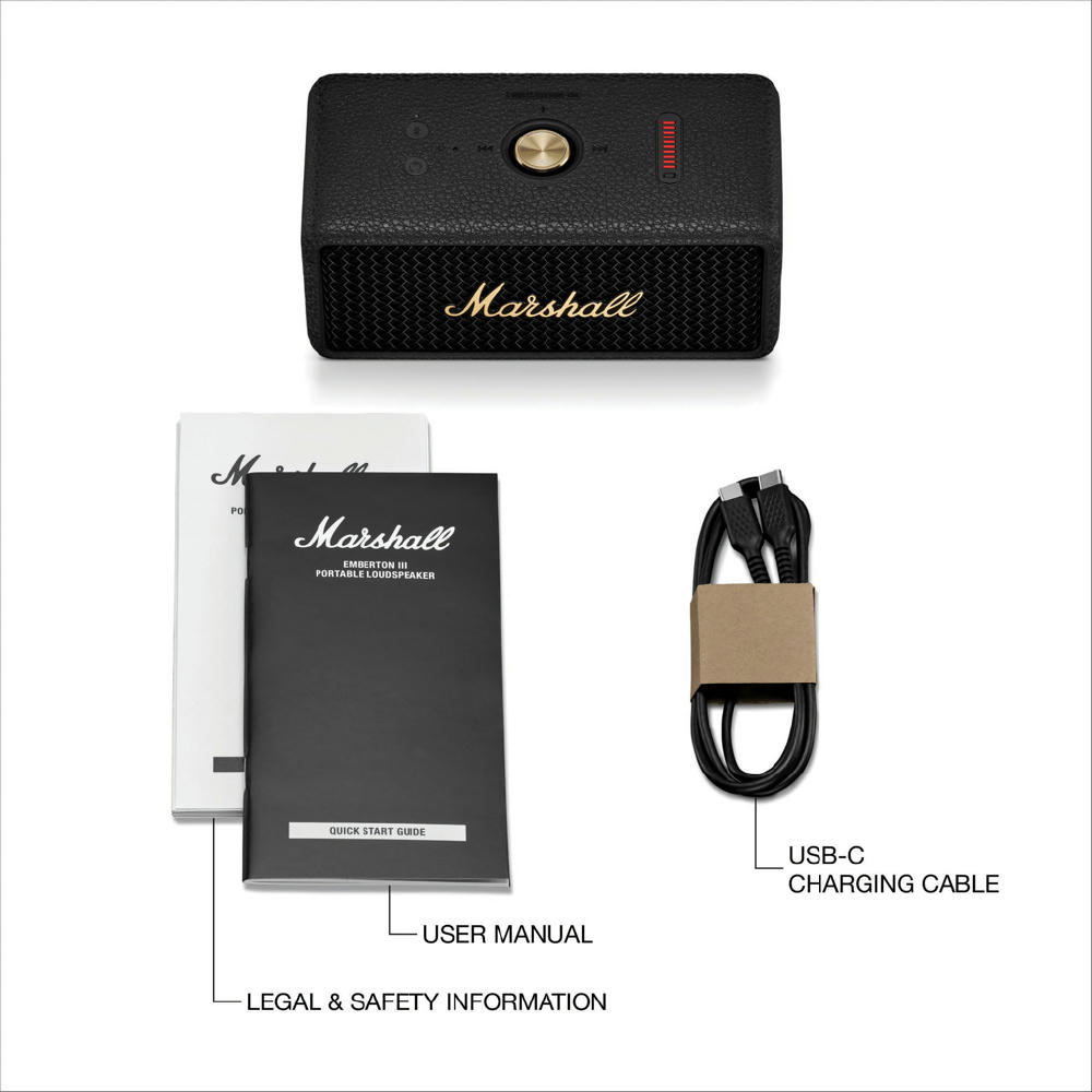 Marshall Emberton III 31H+ Lautsprecher Werbeartikel