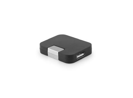Product image JANNES. HUB mit 4 USB-A-Anschlüssen aus ABS bedrucken