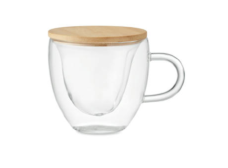 Product image Doppelwandiges Borosilikatglas Werbeartikel