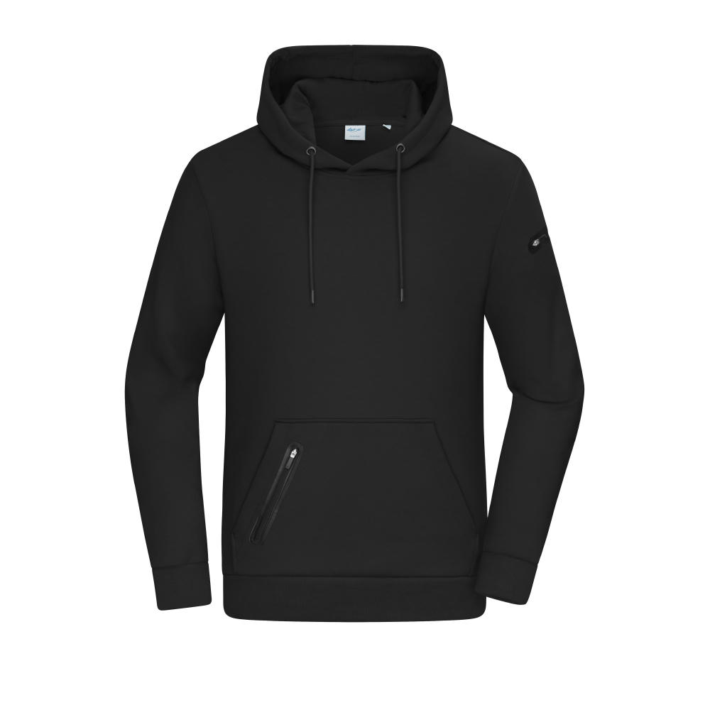 Men's Hoody Interlock - Stylischer Hoody in technischem Look Werbeartikel