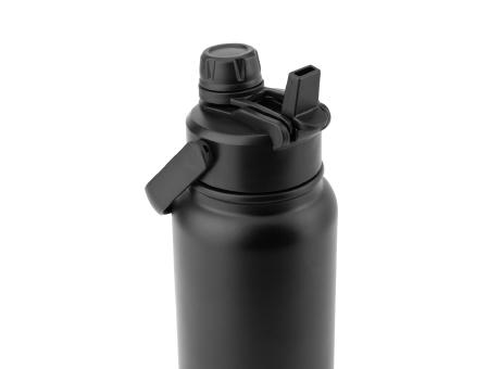 ALCARAZ. Flasche aus Edelstahl (90 % recycelt), doppelwandig vakuumisoliert Werbeartikel