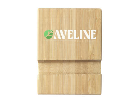 Supporto Bamboo Handyhalterung Werbeartikel