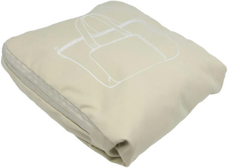 Faltbare Reisetasche 'Tenerife', Polycotton beige bedrucken