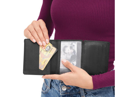 WALL STREET - Echtleder-Kreditkartenbörse Werbeartikel