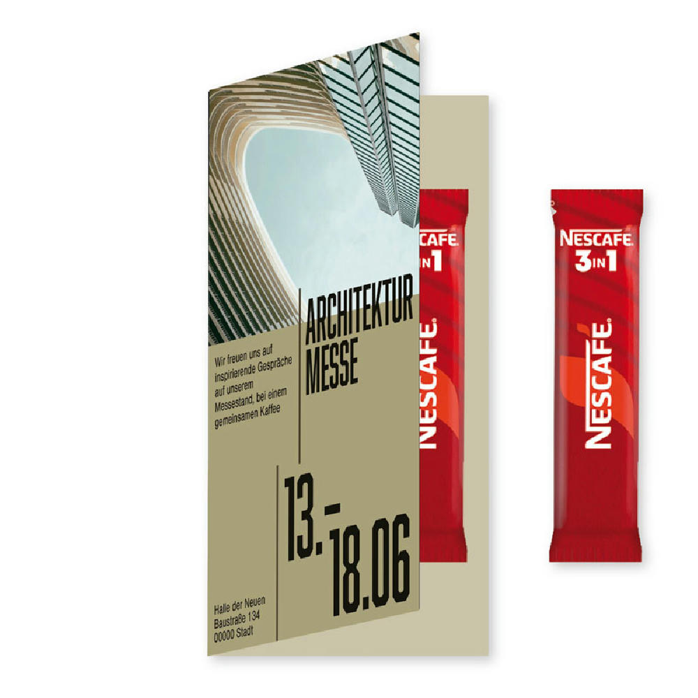 Product image Kaffee-Umschlag DIN Lang Werbeartikel