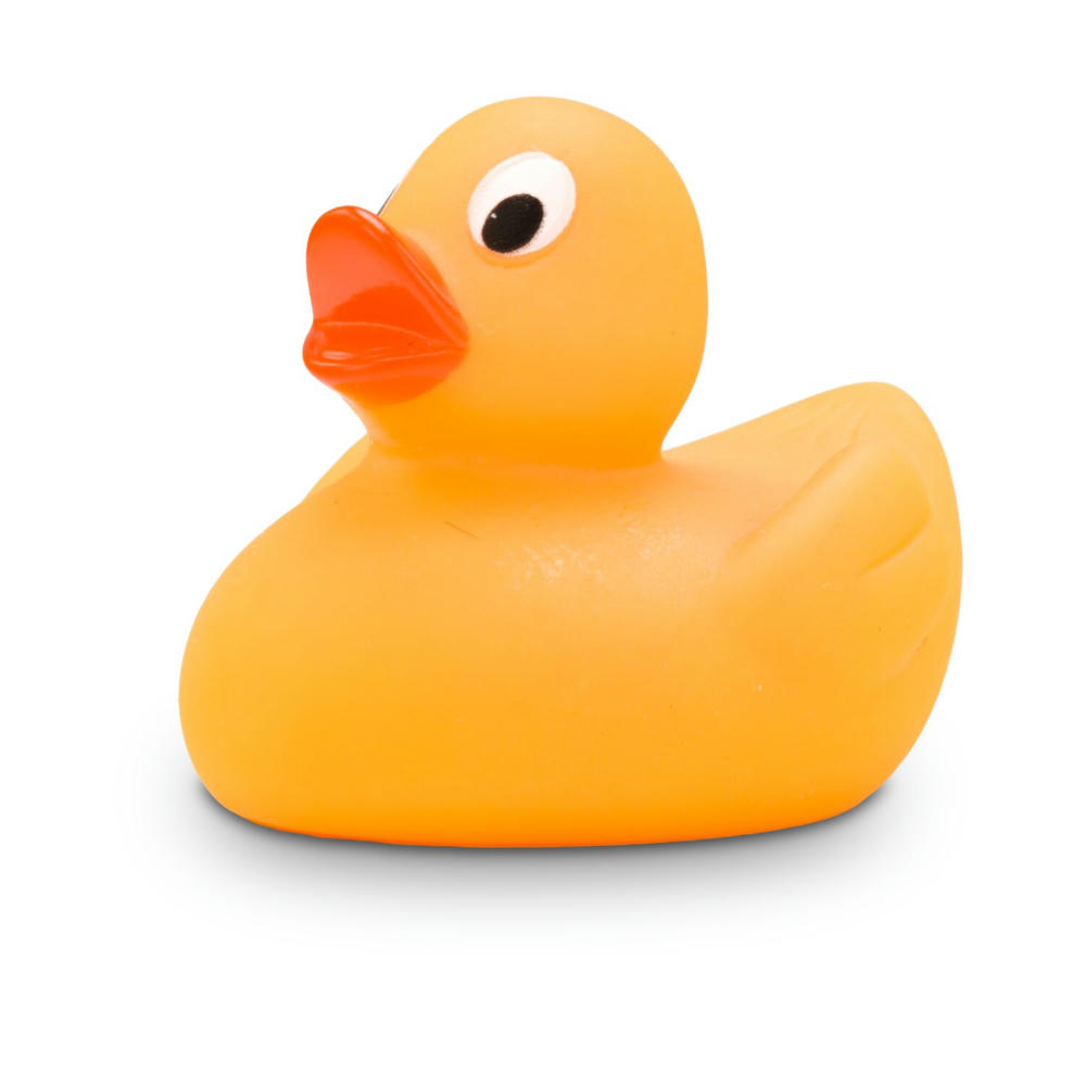 Product image Werbeente Carla XS Gelb, ca. 4 cm Werbeartikel