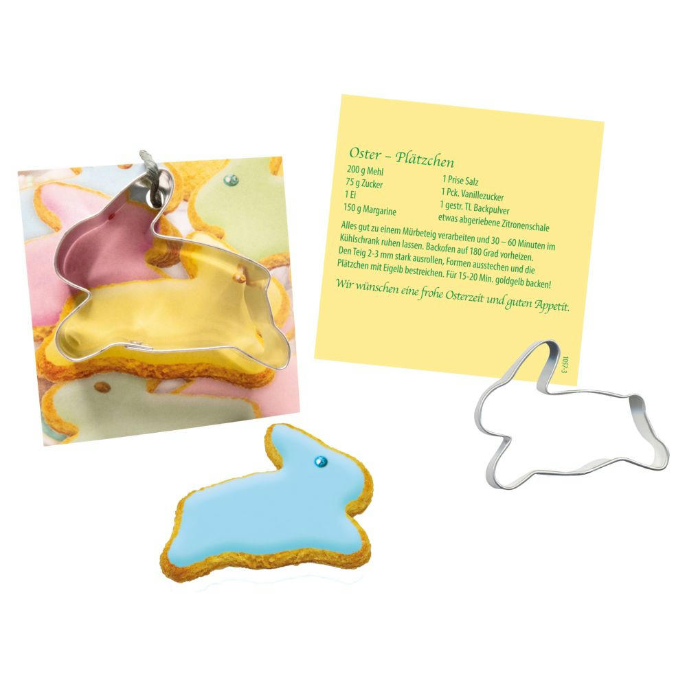 Product image Backförmchen-Karte Hase Werbeartikel