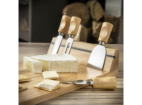 Käsebrett aus Holz Arlo Werbeartikel