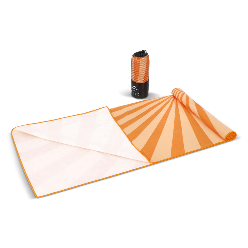 R-PET-Schnelltrocknungs-Strandtuch 100 × 180 cm, Sublimationsdruck Werbeartikel