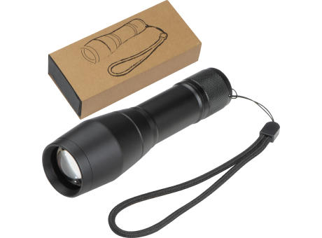 Product image LED Taschenlampe mit 3 verschiedenen Lichtfunktionen Werbeartikel