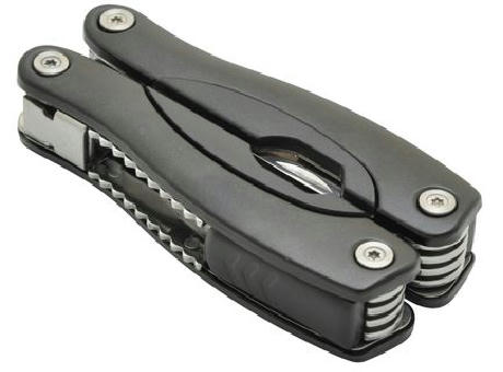 Multitool 'Locker', 12 Funktionen, Aluminium Werbeartikel