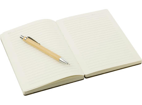 Bambus Notizbuch Jo bedrucken