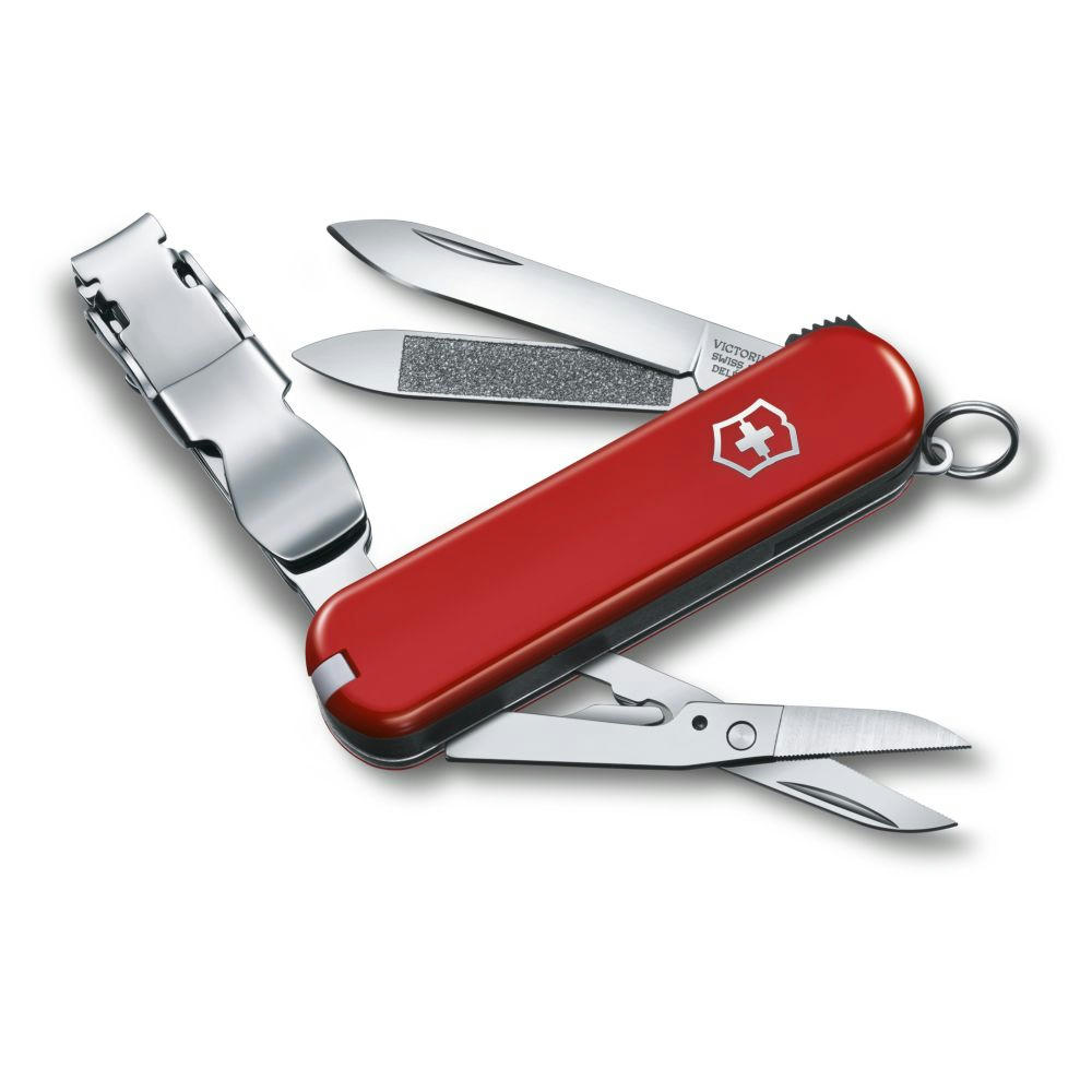 Product image Victorinox Nail Clip 580 rot klassisches Taschenmesser mit Nagelknipser für Werbung