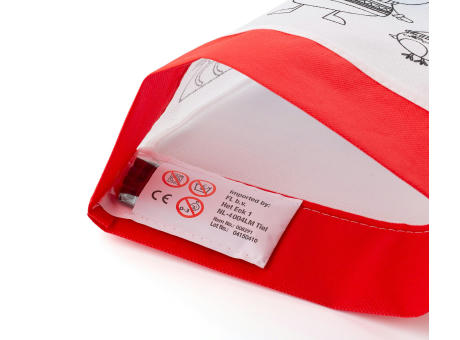 Weihnachtsmütze aus Non-Woven (80 gr/m²) Maryse Werbeartikel