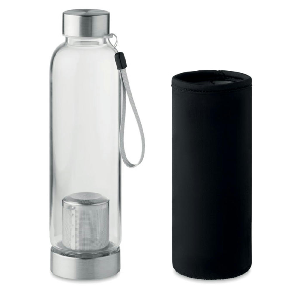 Product image Einwandige Trinkflasche Glas Werbeartikel