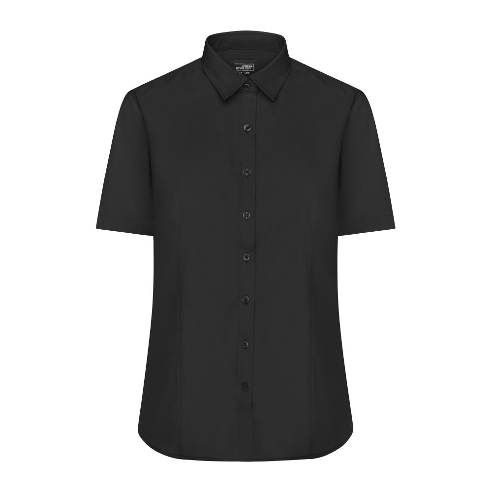 Product image Ladies' Shirt Shortsleeve Poplin - Klassisches Shirt aus pflegeleichtem Mischgewebe Werbeartikel
