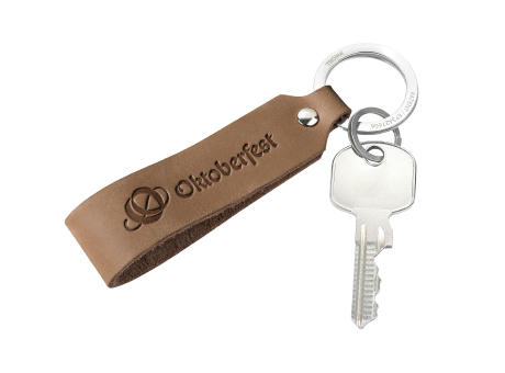 TROIKA Schlüsselanhänger OKTOBERFEST™ LEDERSCHLAUFE bedrucken