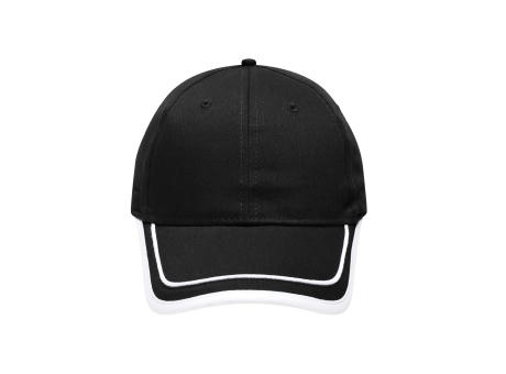 6 Panel Piping Cap - Brushed 6 Panel Cap Werbeartikel
