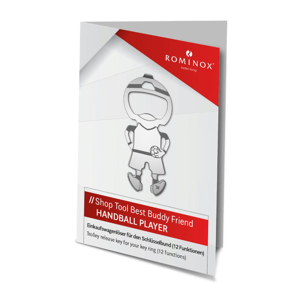ROMINOX® Best Buddy Friend // Handball Player Werbeartikel