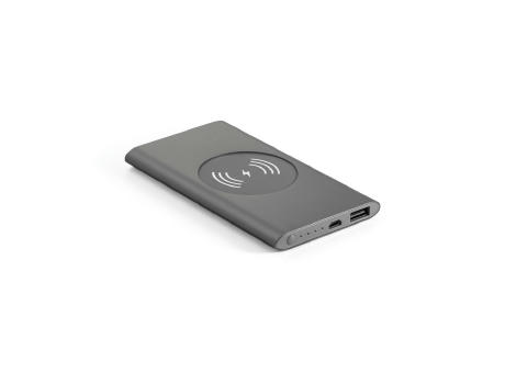 Product image CASSINI. Powerbank 4'000 mAh mit 5W wireless Ladegerät aus Recyceltes Aluminium (100 % rAL) bedrucken