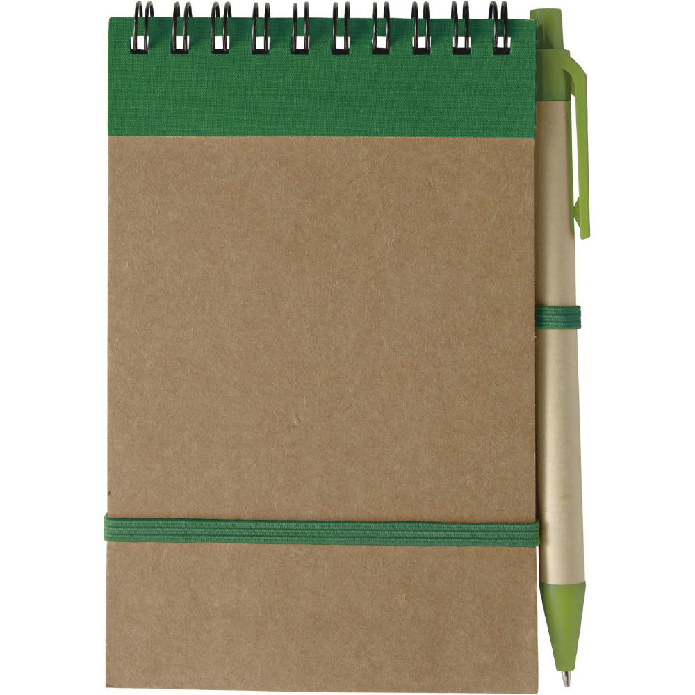 Product image Notizbuch aus recyceltem Karton Emory Werbeartikel