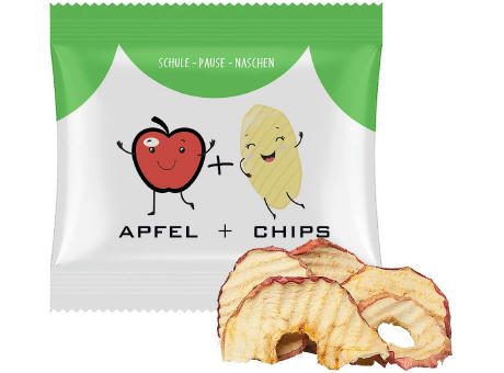 Apfelchips, ca. 15g, Maxi-XL-Tüte Werbeartikel